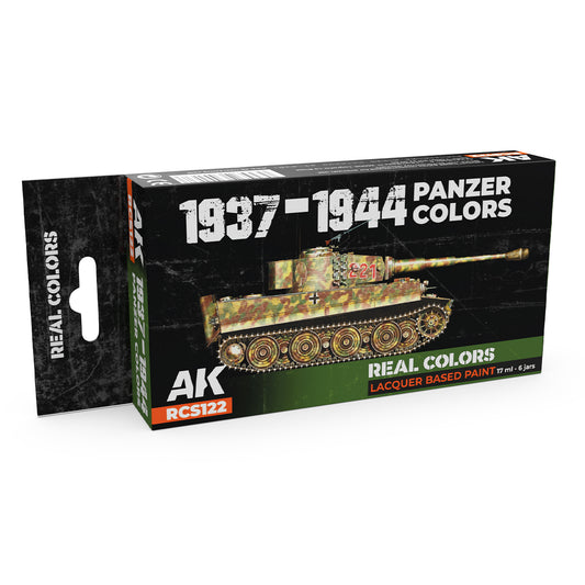 AK Interactive Real Colors - 1937-1944 Panzer Set (RCS122) - Loaded Dice