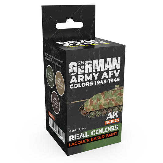 AK Interactive Real Colors - German Army AFV 1943-1945 Set (RCS125) - Loaded Dice