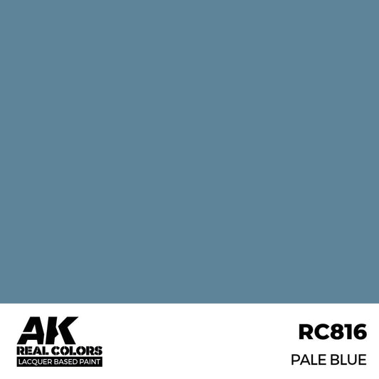 AK Interactive Real Colors - Pale Blue 17ml. (RC816) - Loaded Dice