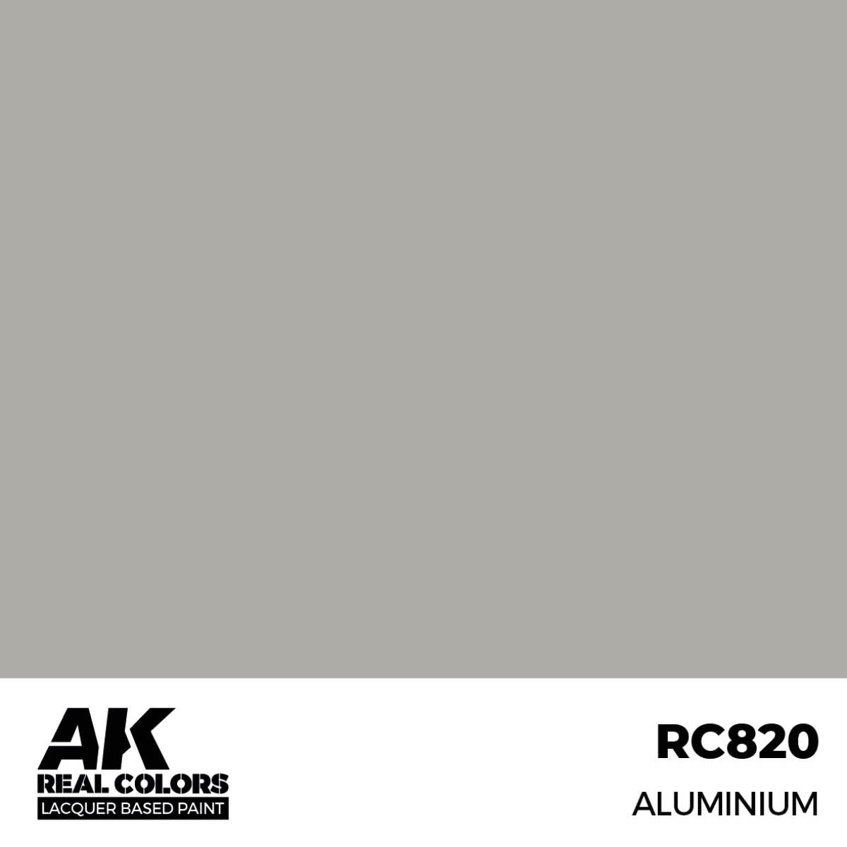 AK Interactive Real Colors - Aluminium 17ml. (RC820) - Loaded Dice