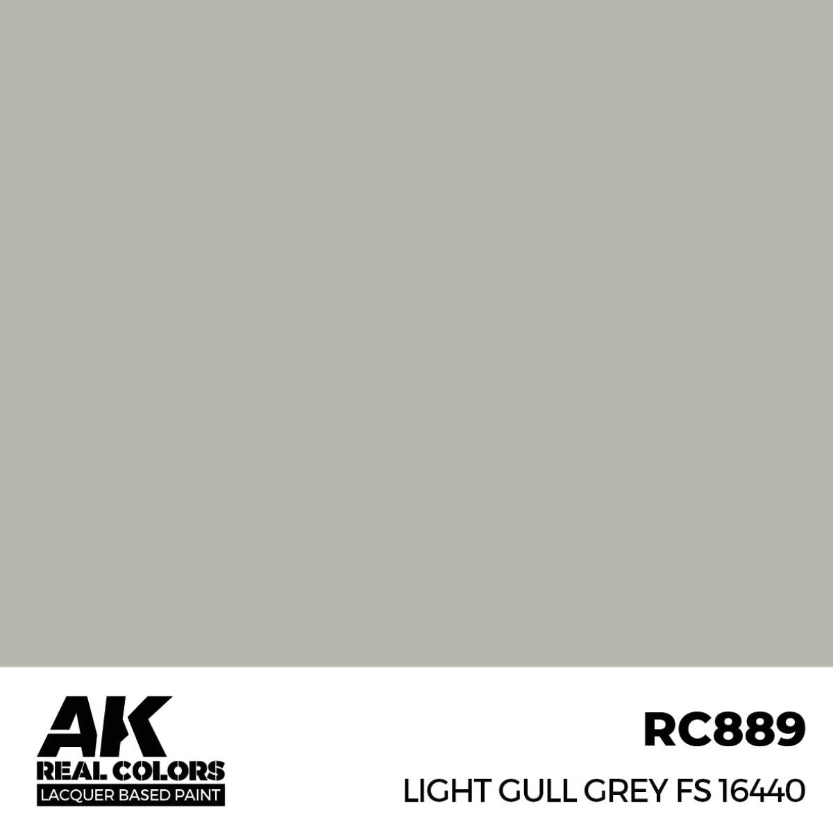 AK Interactive Real Colors - Light Gull Grey FS 16440