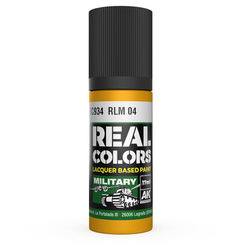 AK Interactive Real Colors - Fork Gold 17ml. - Loaded Dice