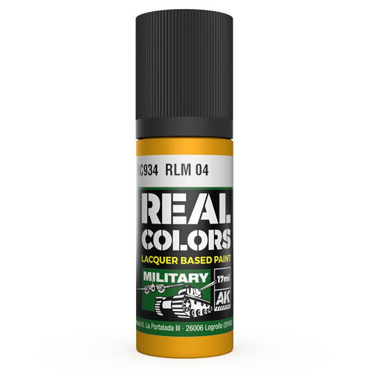 AK Interactive Real Colors - Fork Gold 17ml. - Loaded Dice