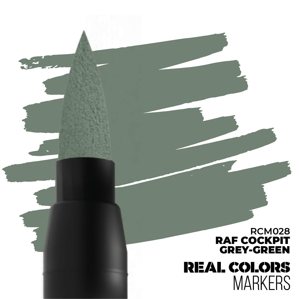 AK Interactive Real Colors Marker - RAF Cockpit Grey-Green (RCM028) - Loaded Dice