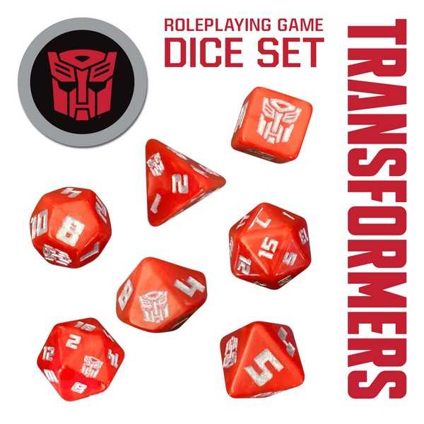 Transformers RPG: Dice Set - Loaded Dice
