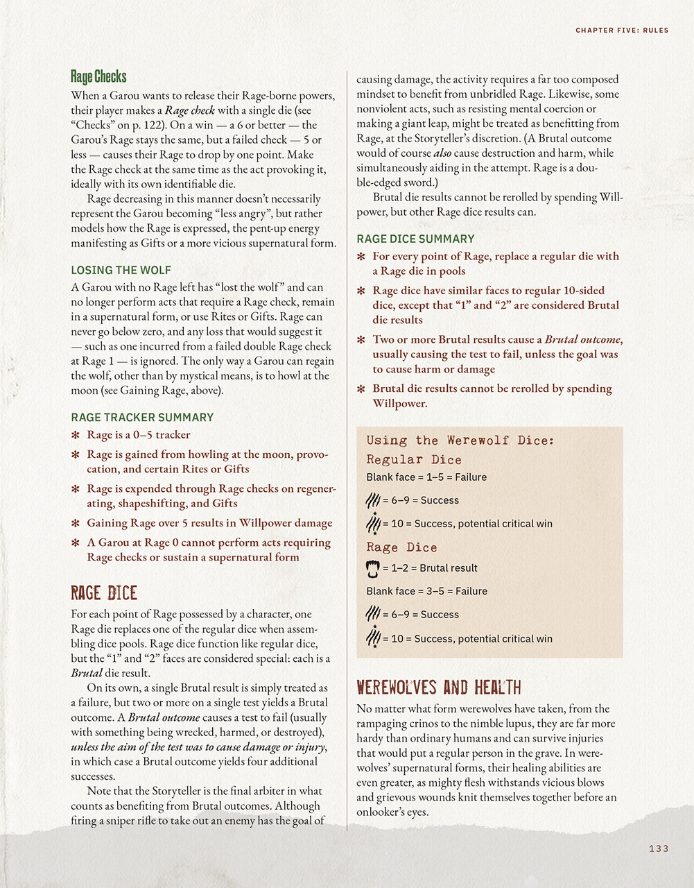 Werewolf The Apocalype (5th Edition Core Rulebook) - Loaded Dice