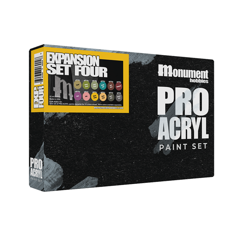 Pro Acryl - Expansion Set #4 - 12 Colors - Loaded Dice