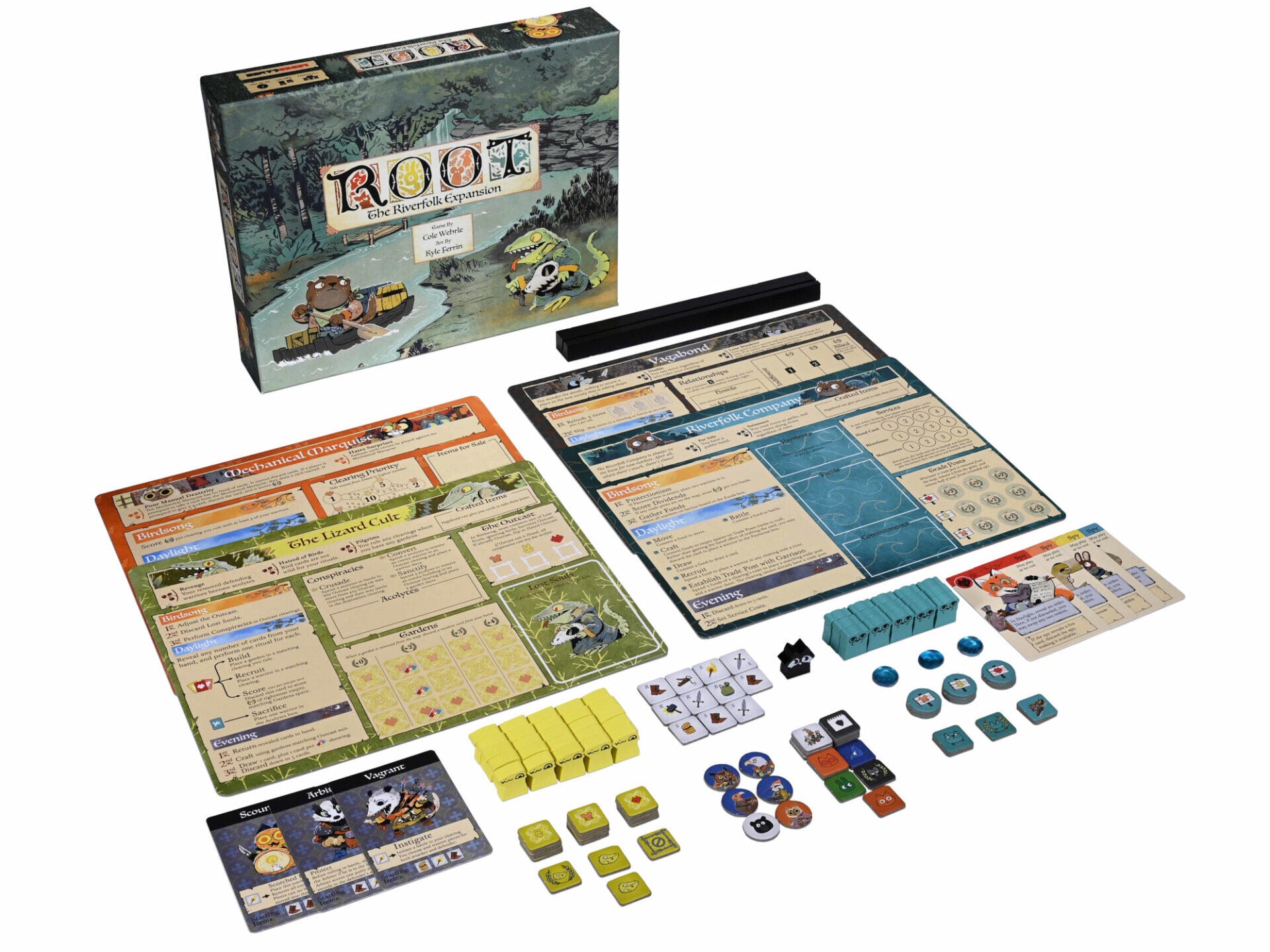 Root: Riverfolk Expansion - Loaded Dice Barry Vale of Glamorgan CF64 3HD