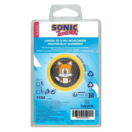Sonic The Hedgehog – Sonic & Tails Coin - Loaded Dice