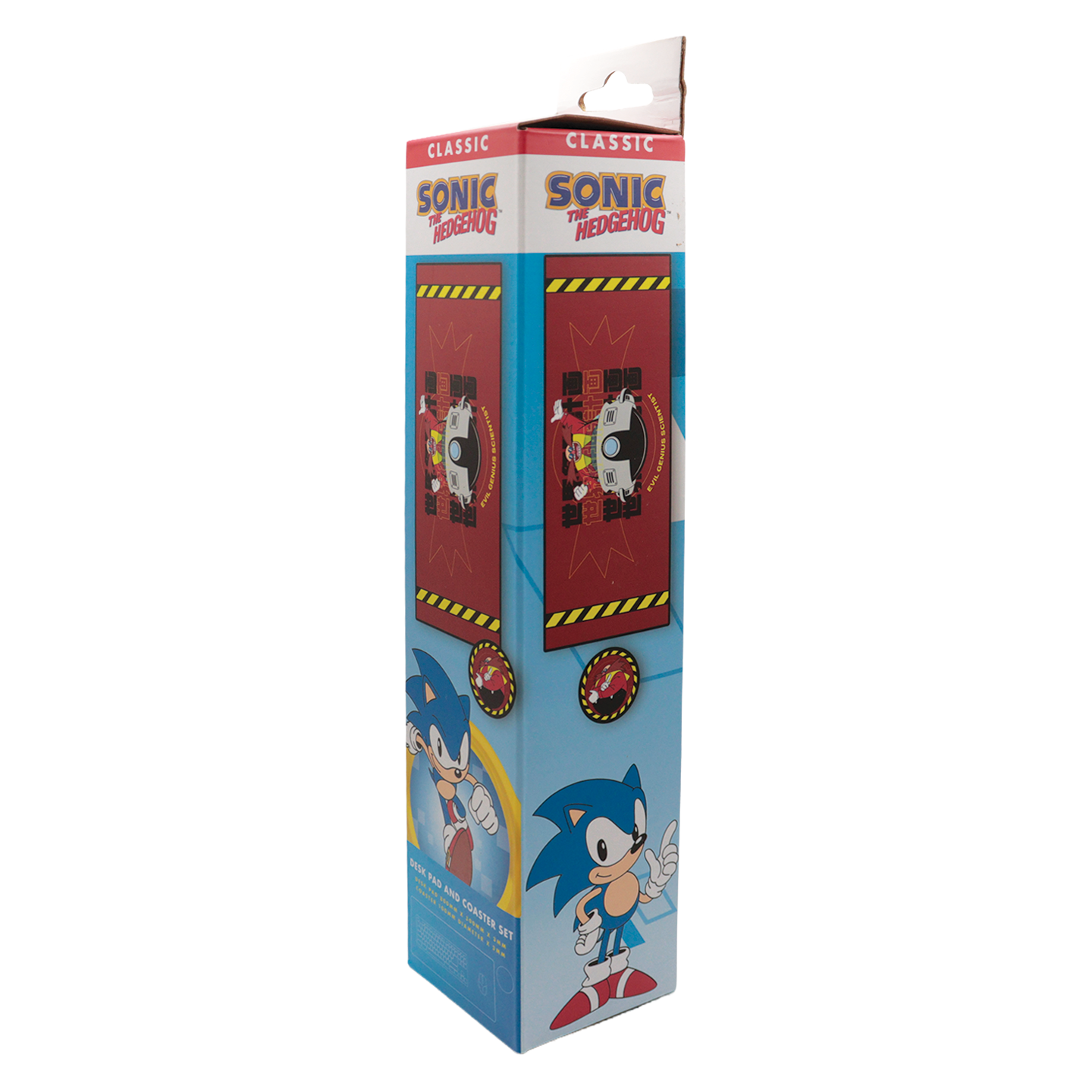 Sonic The Hedgehog – Dr. Eggman Deskpad & Coaster Set - Loaded Dice