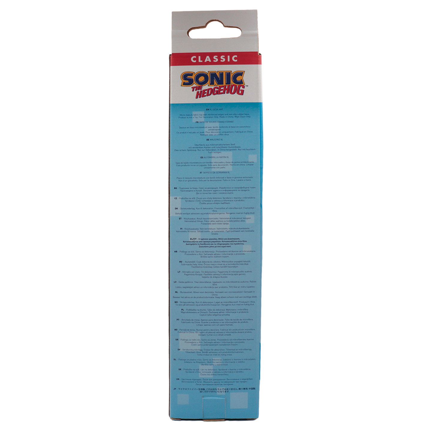 Sonic The Hedgehog – Dr. Eggman Deskpad & Coaster Set - Loaded Dice