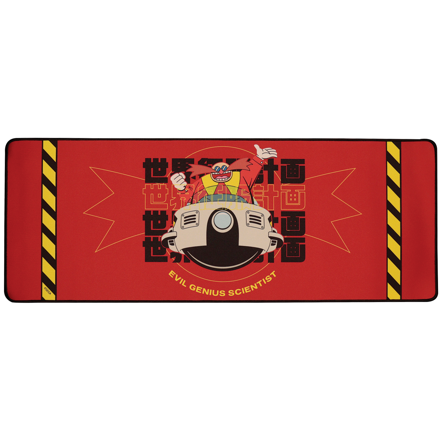 Sonic The Hedgehog – Dr. Eggman Deskpad & Coaster Set - Loaded Dice