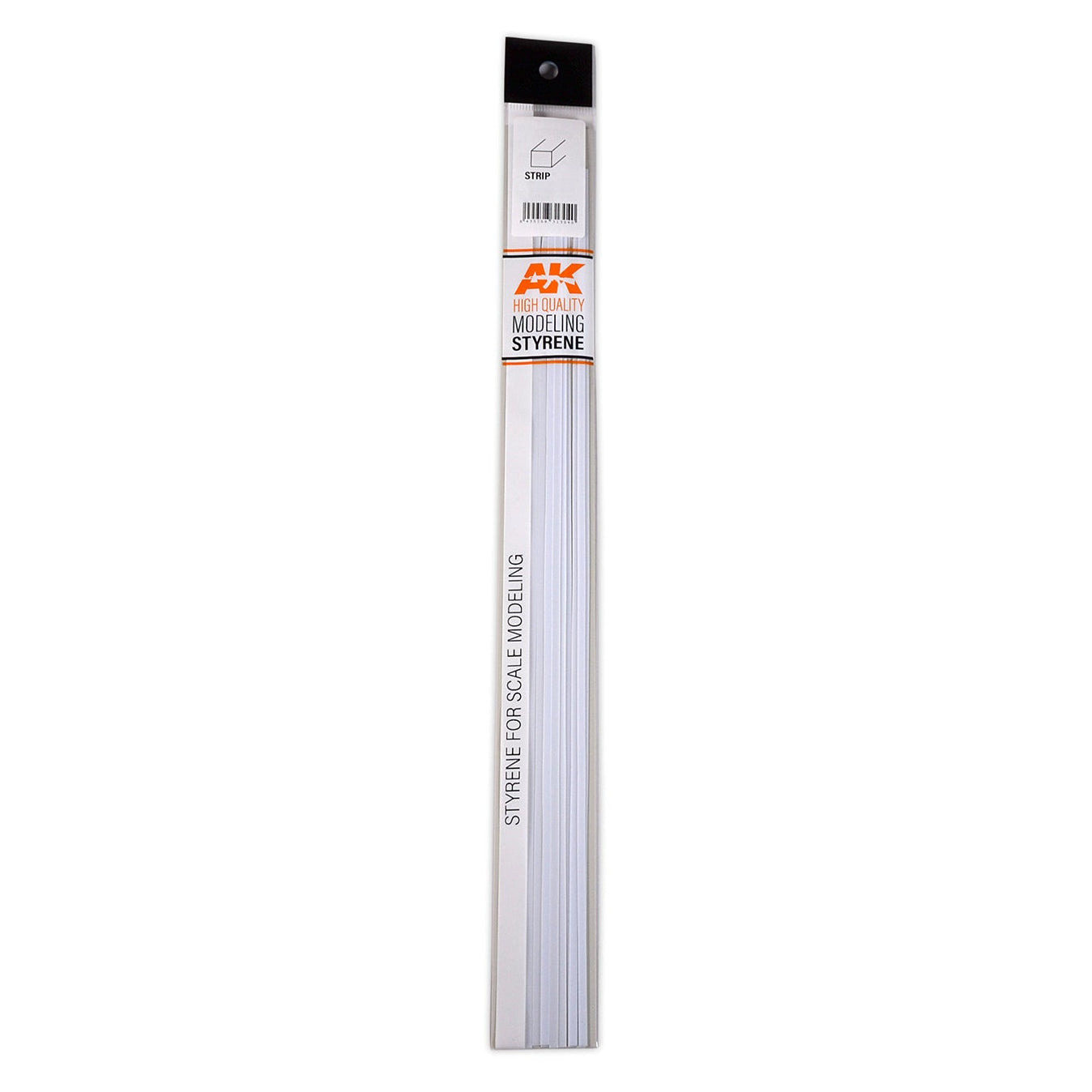 AK Interactive Strips 0.30 X 4.00 X 350mm - Styrene Strip modelling construction material