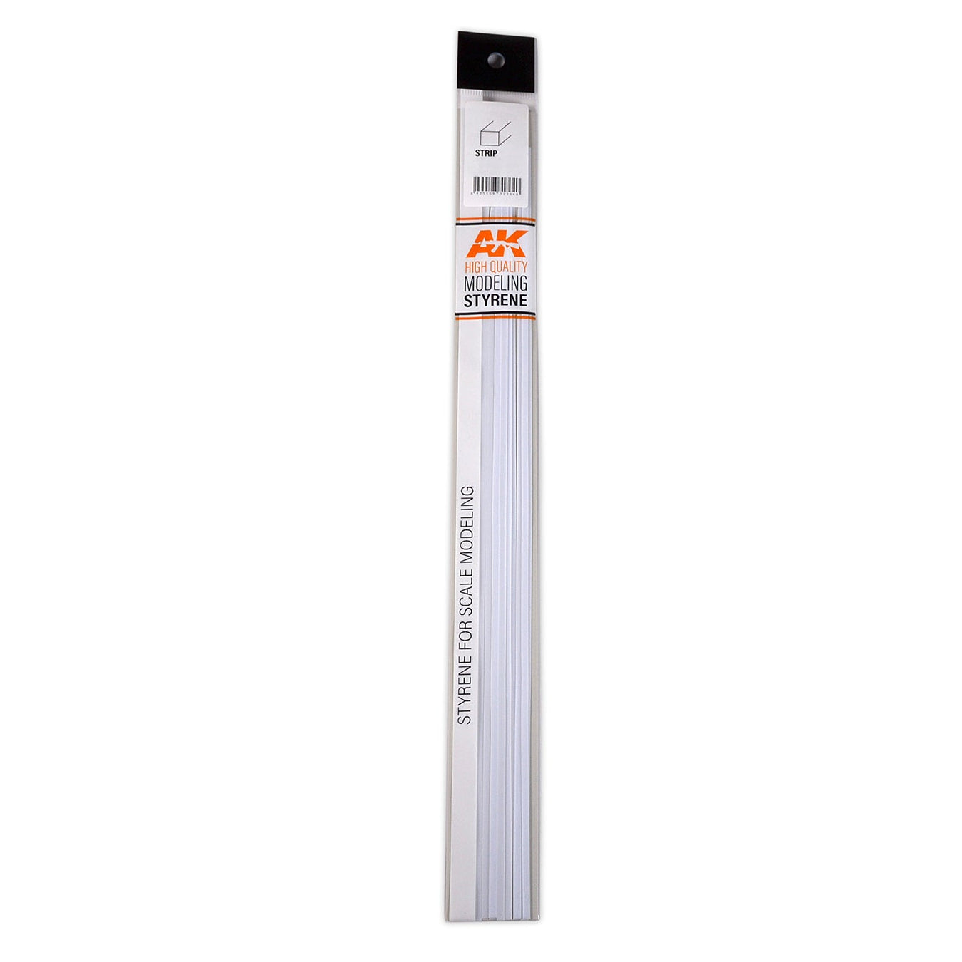 AK Interactive Strips 2.00 X 2.00 X 350mm - Styrene Strip modelling construction material