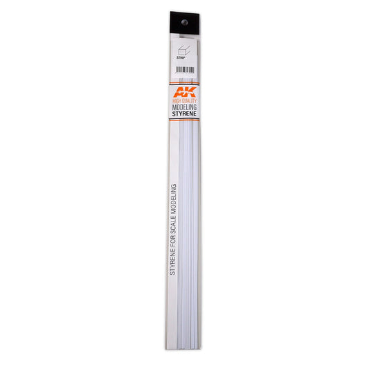 AK Interactive - Strips 1.50 x 2.00 x 350mm - Styrene Strip - Loaded Dice