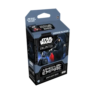 Star Wars Unlimited: Ashes of the Empire Spotlight Deck - Palpatine preconstructed deck