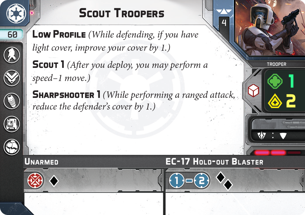 Star Wars Legion: Imperial Scout Troopers Unit Expansion - Loaded Dice