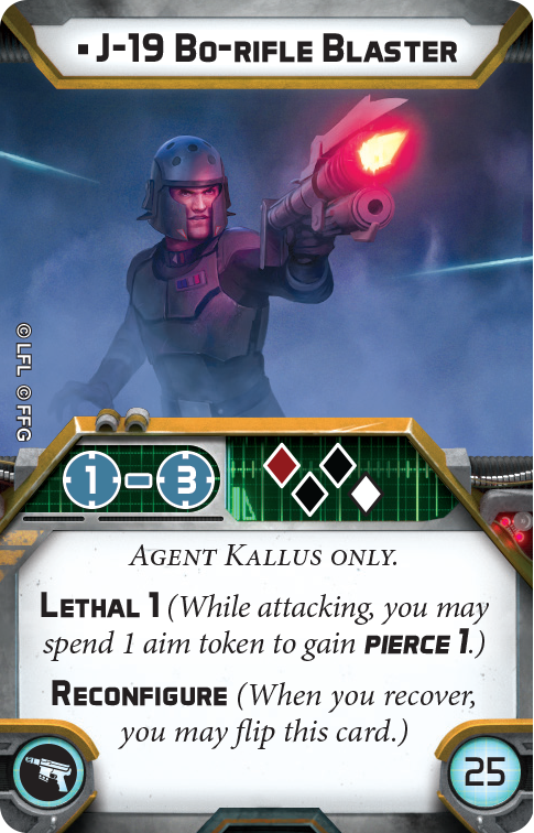 Star Wars Legion: Agent Kallus Commander Expansion - Loaded Dice
