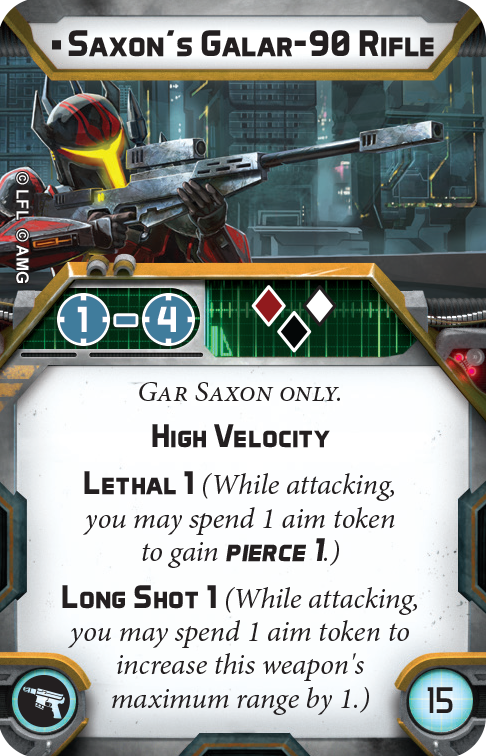 Star Wars Legion: Gar Saxon - Loaded Dice