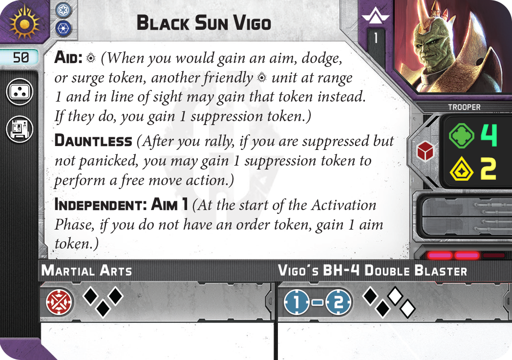 Star Wars Legion: Black Sun Enforcers - Loaded Dice