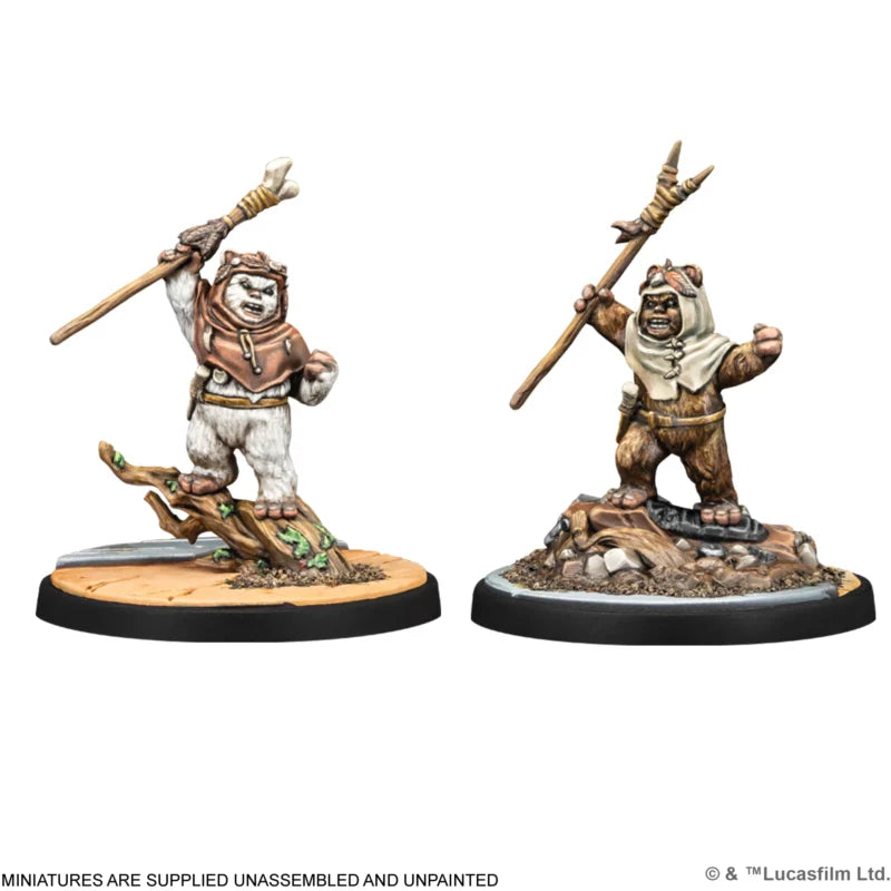 Star Wars Shatterpoint: Ee Chee Wa Maa! (Leia and Ewoks Squad Pack) - Release Date 16/2/24 - Loaded Dice Barry Vale of Glamorgan CF64 3HD