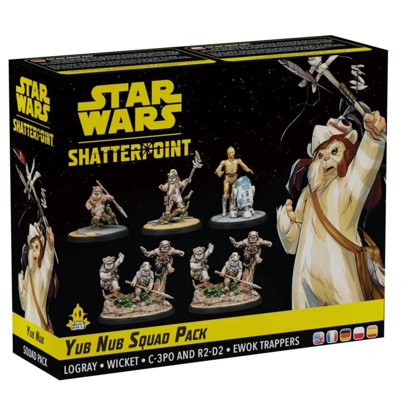 Star Wars Shatterpoint: Yub Nub (Logray Squad Pack) - Release Date 16/2/24 - Loaded Dice Barry Vale of Glamorgan CF64 3HD