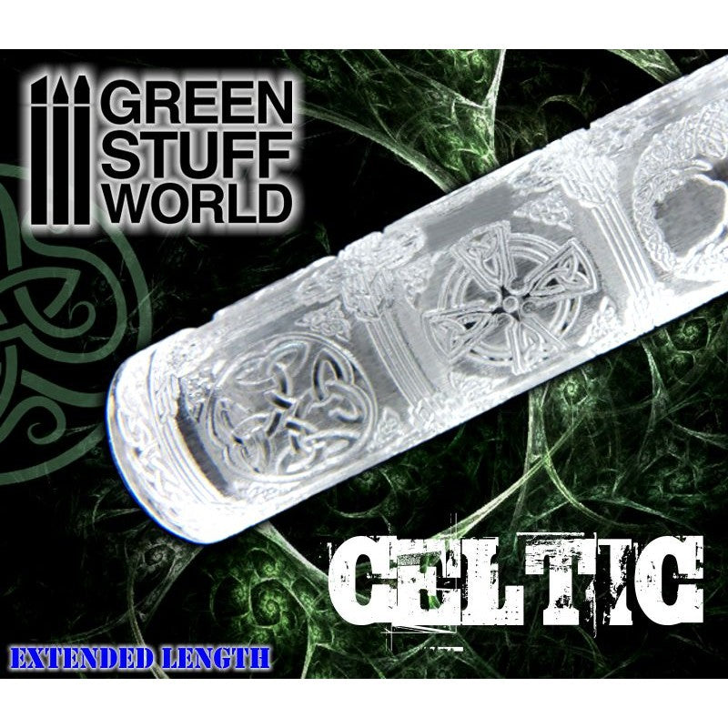Green Stuff World Rolling Pin Celtic - Loaded Dice Barry Vale of Glamorgan CF64 3HD