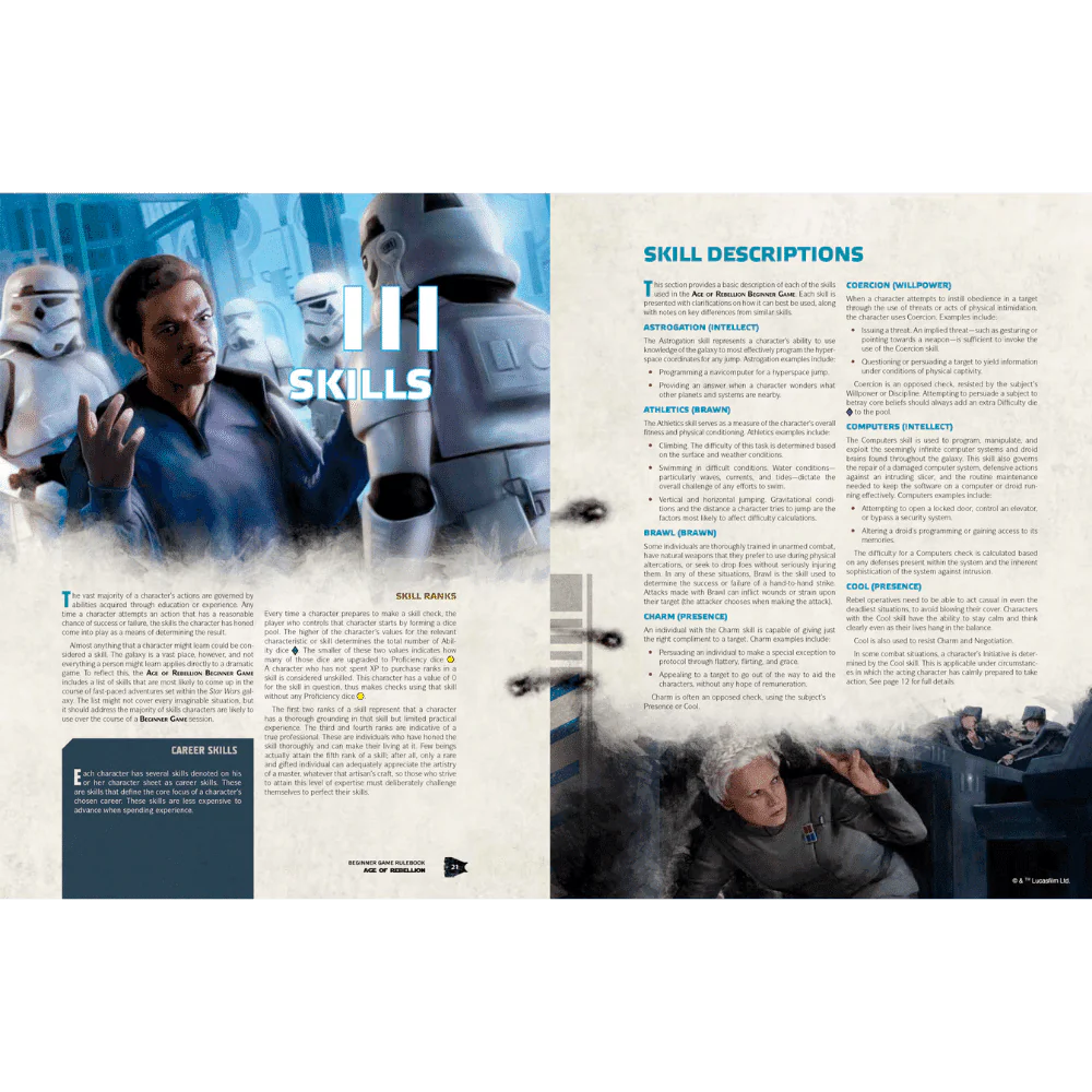 Star Wars Age of Rebellion RPG: Beginner Game - Loaded Dice