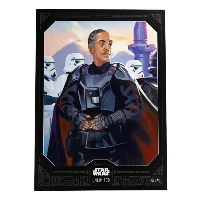 Gamegenic Star Wars: Unlimited Art Sleeves - Moff Gideon - Loaded Dice