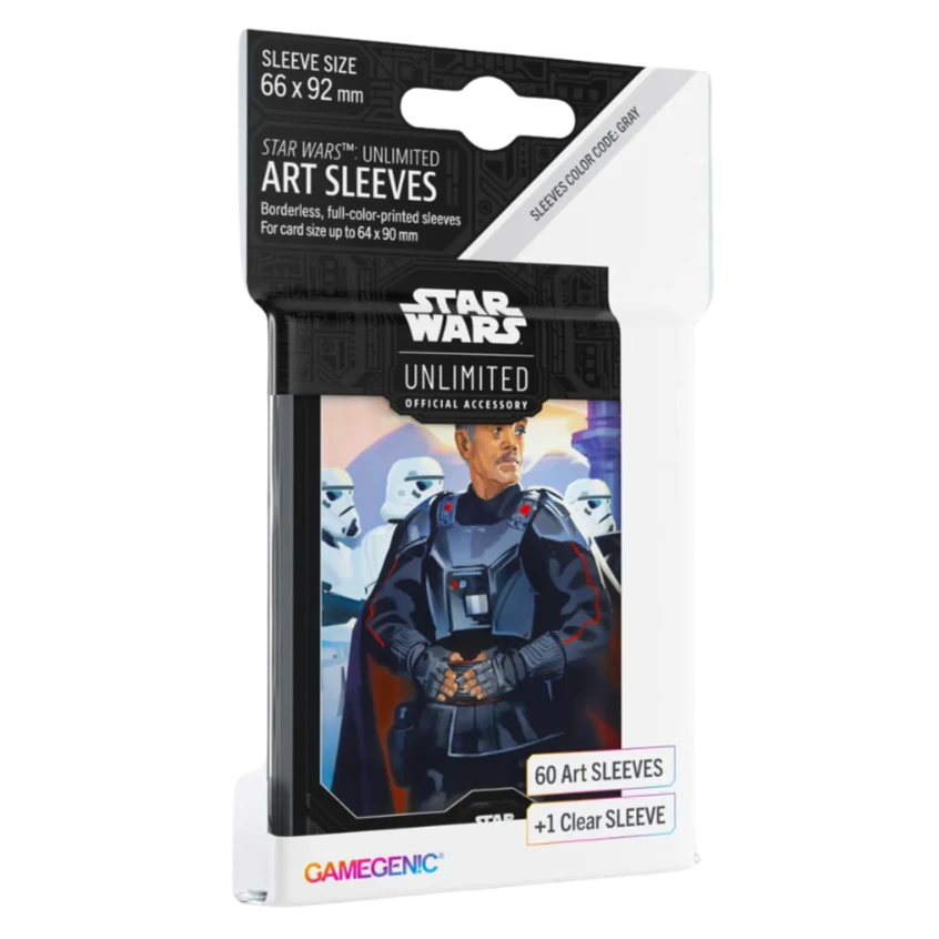 Gamegenic Star Wars: Unlimited Art Sleeves - Moff Gideon - Loaded Dice