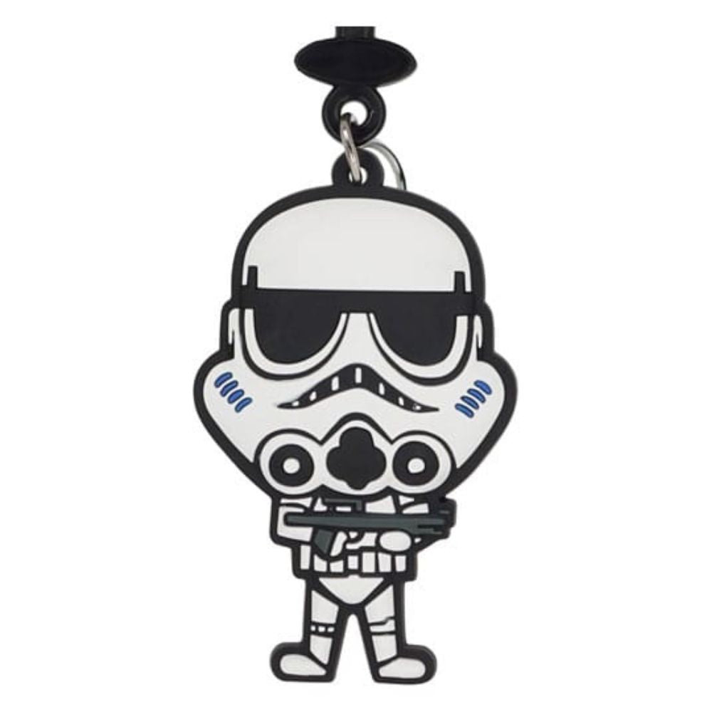 Star Wars Soft Touch PVC Bag Clip - Stormtrooper - Loaded Dice