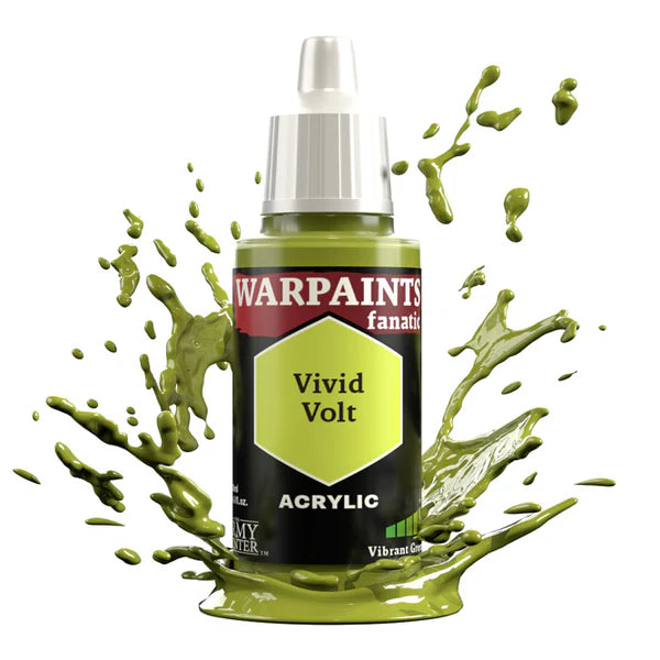 Army Painter Warpaints Fanatic: Vivid Volt 18ml - Loaded Dice