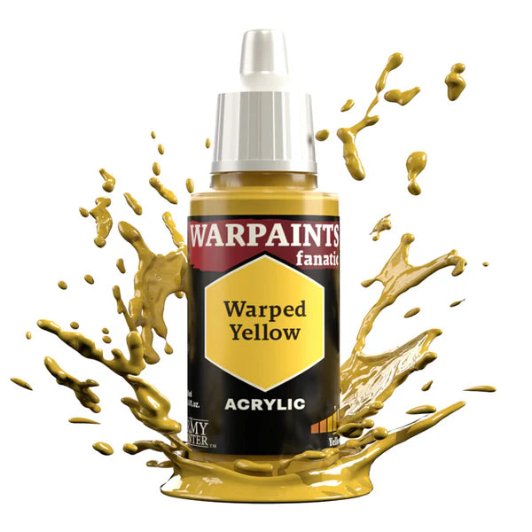 Army Painter Warpaints Fanatic: Warped Yellow 18ml - Loaded Dice
