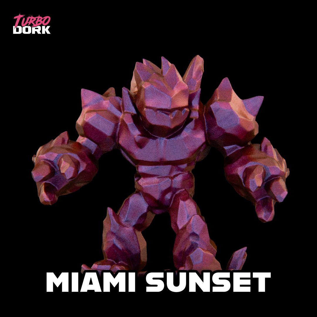Turbo Dork: Miami Sunset TurboShift Acrylic Paint 22ml - Loaded Dice