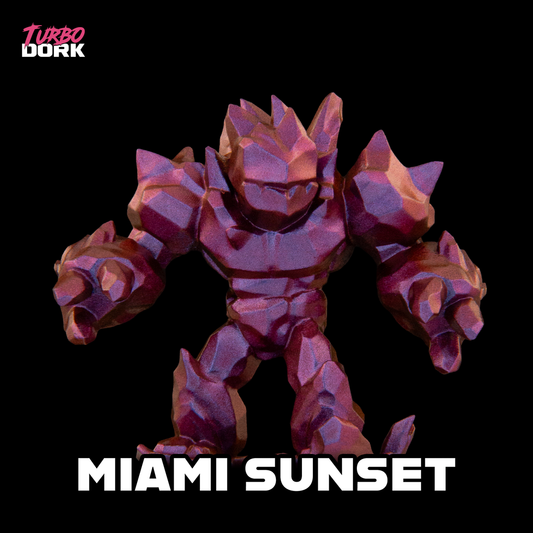 Turbo Dork: Miami Sunset TurboShift Acrylic Paint 22ml - Loaded Dice