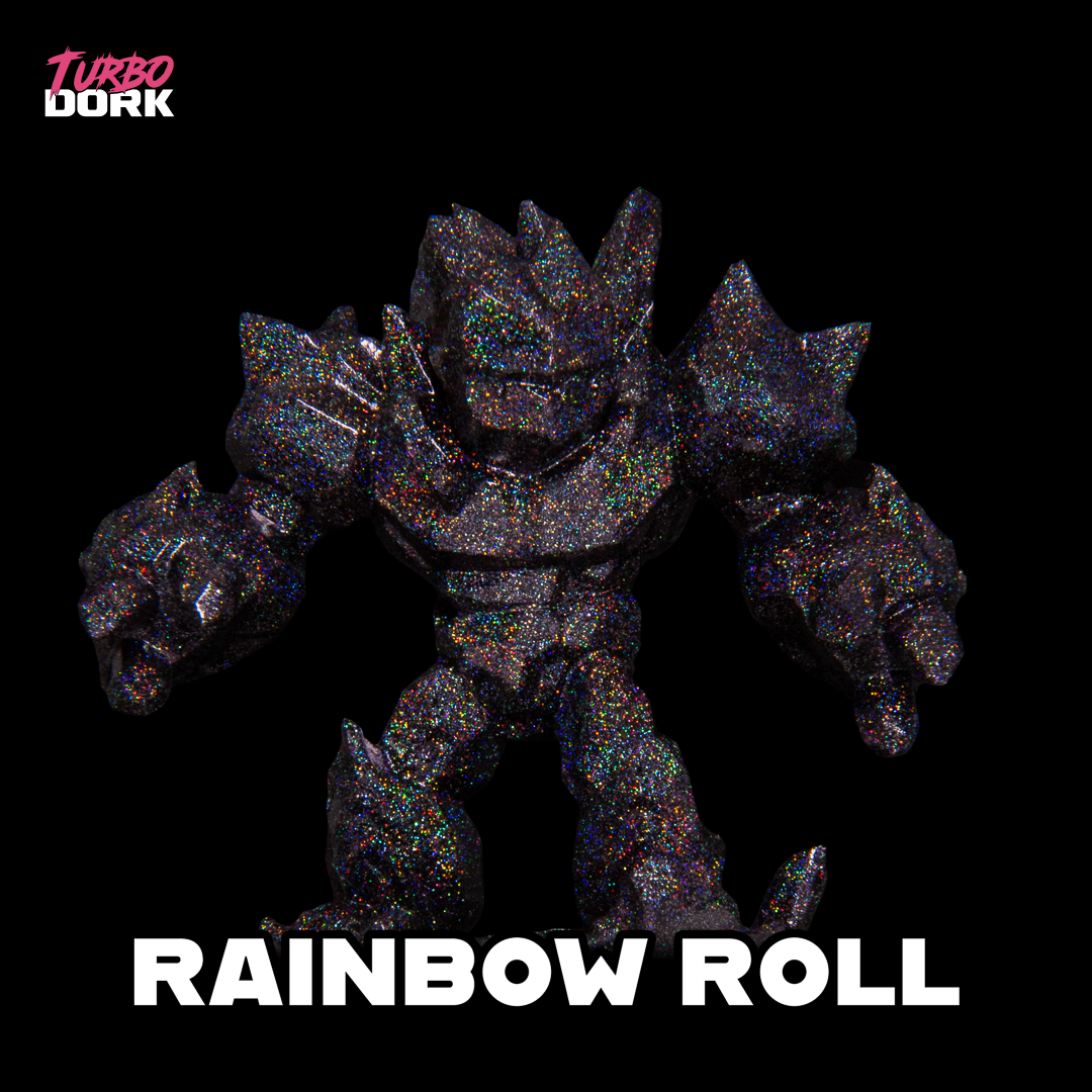 Turbo Dork: Rainbow Roll TurboShift Acrylic Paint 22ml - Loaded Dice