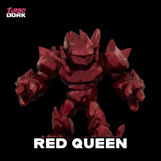 Turbo Dork: Red Queen Metallic Acrylic Paint 22ml - Loaded Dice
