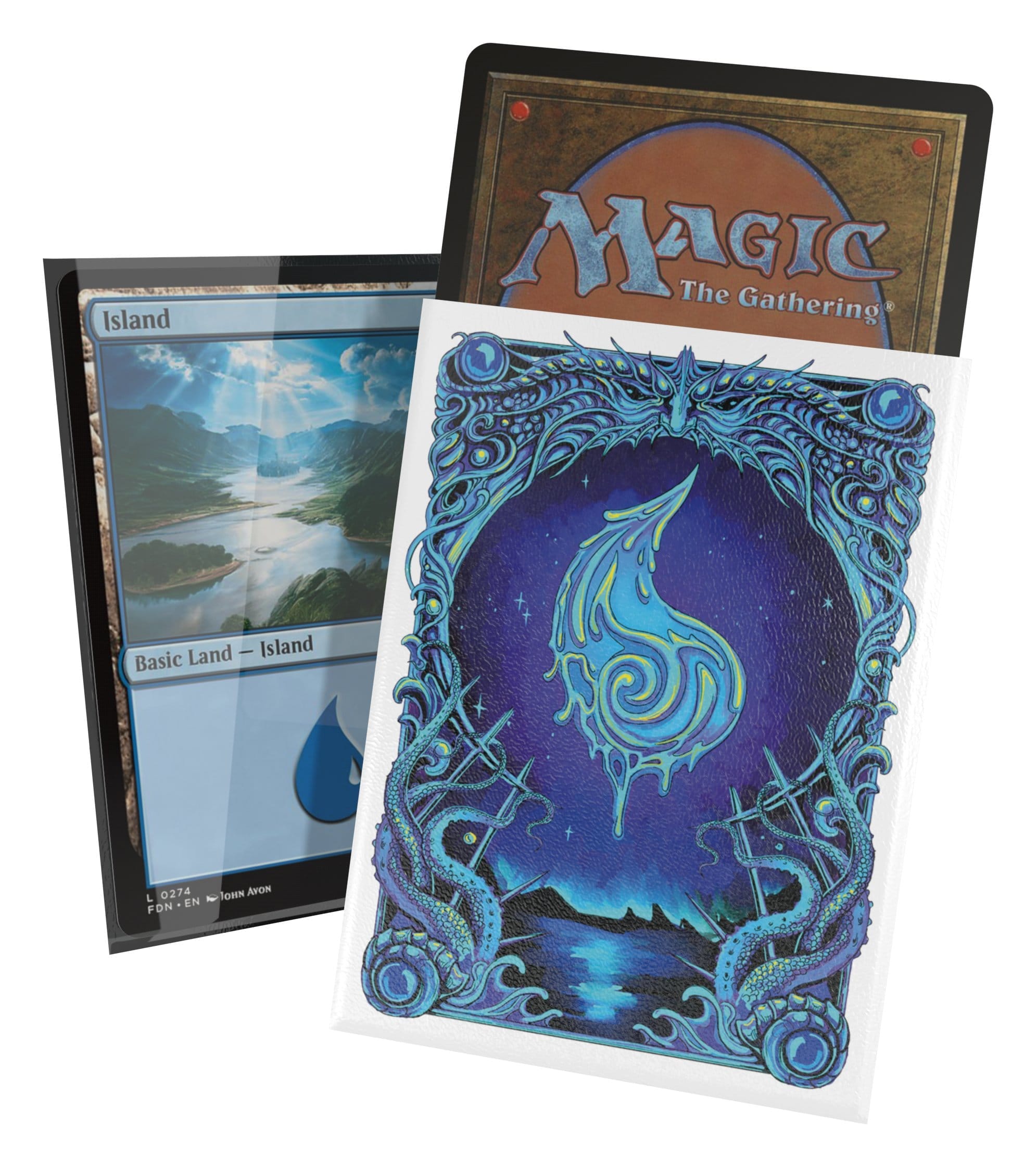 Ultimate Guard Art Sleeves Magic: The Gathering Mana Token - Island