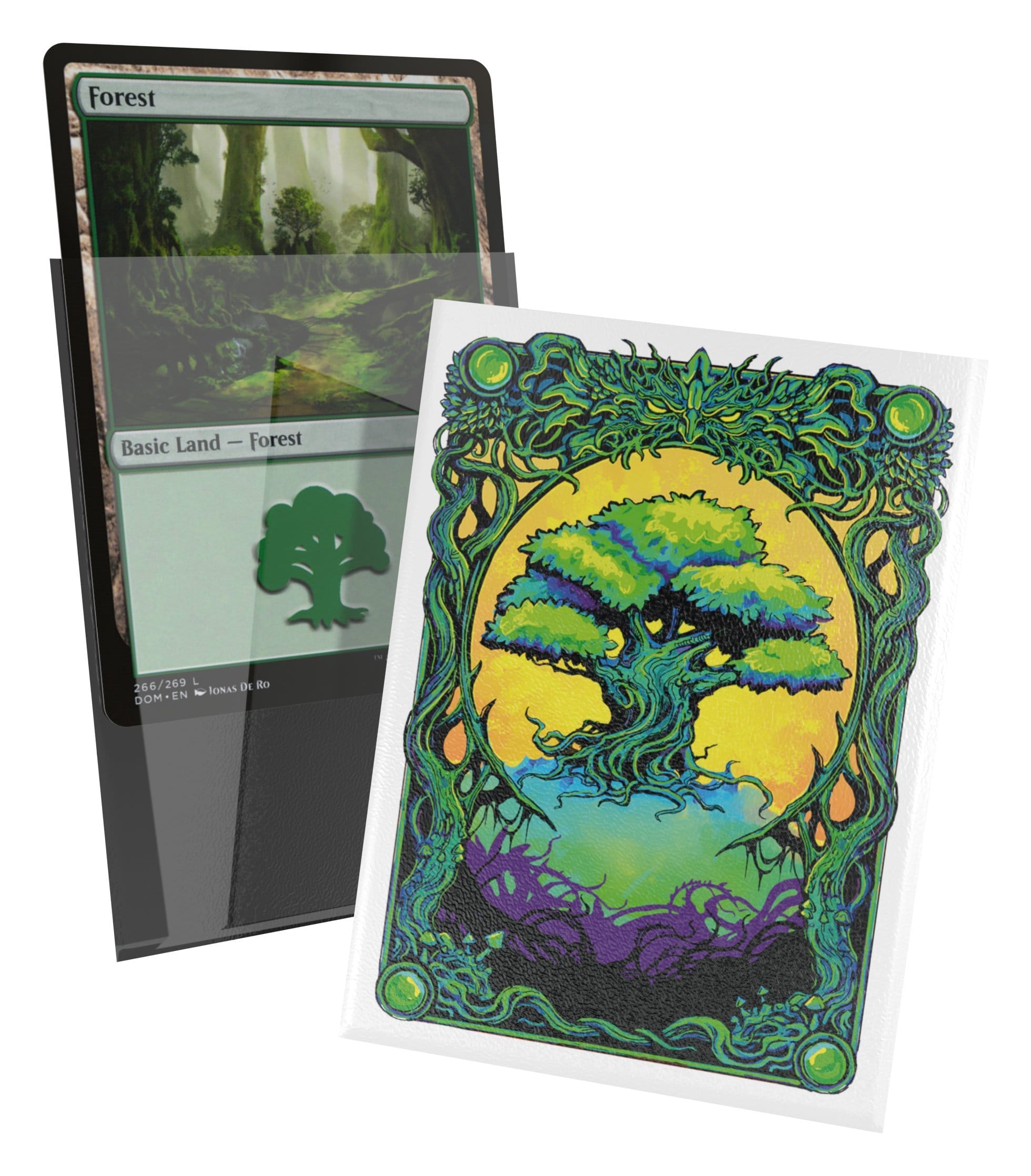 Ultimate Guard Art Sleeves Magic: The Gathering Mana Token - Forest