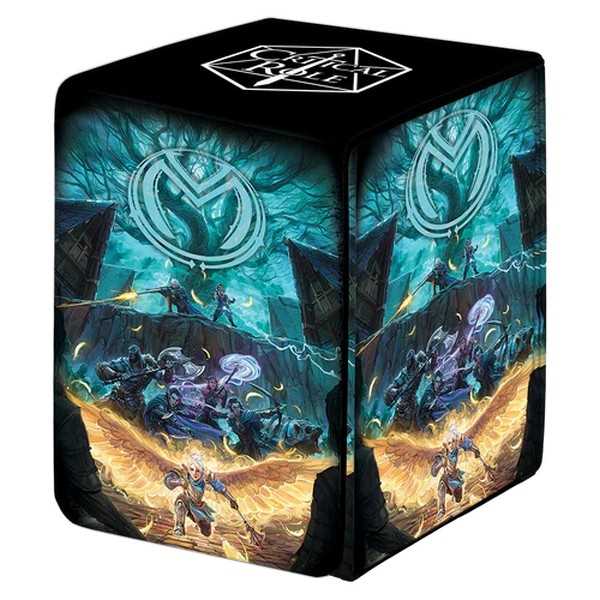 Vox Machina Art Printed Leatherette Alcove Deck Box: Critical Role - Loaded Dice