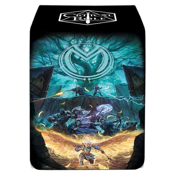 Vox Machina Art Printed Leatherette Alcove Deck Box: Critical Role - Loaded Dice