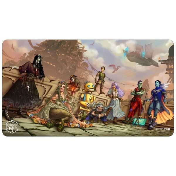 The Bells Hells Playmat: Critical Role - Loaded Dice Barry Vale of Glamorgan CF64 3HD