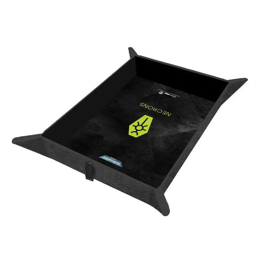 Warhammer 40,000: Necron Codex Aligned Folding Dice Tray Premium - Loaded Dice