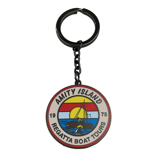Jaws 50th Anniversary Regatta Boat Tour Keyring - Loaded Dice
