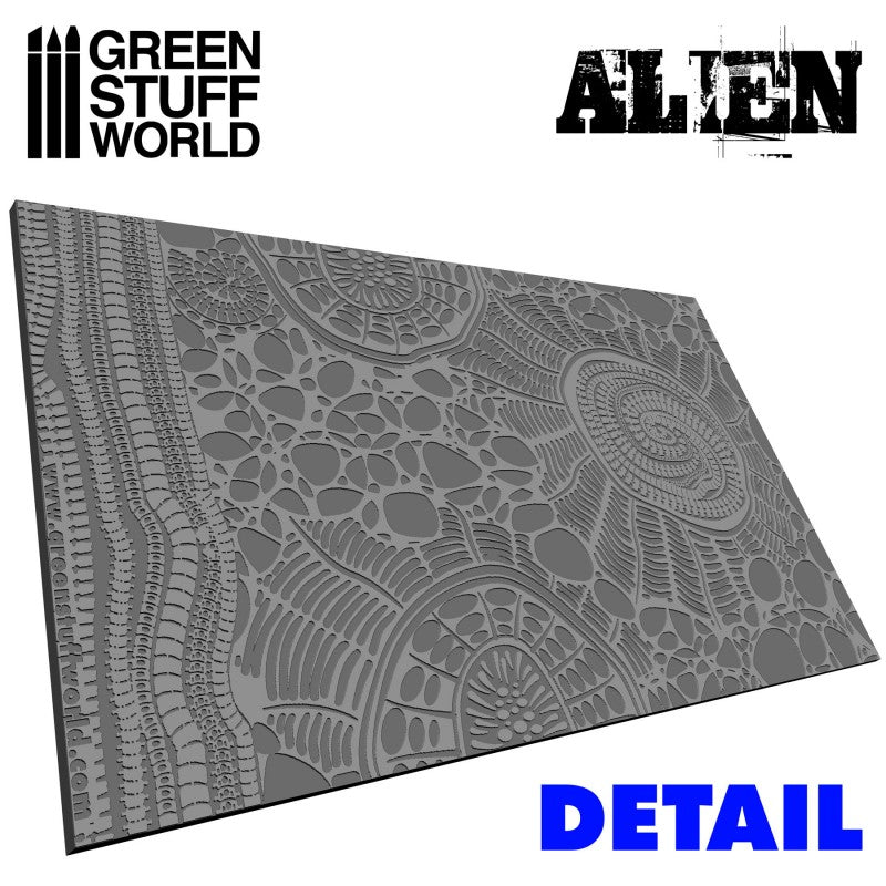Green Stuff World Rolling Pin Alien Hive - Loaded Dice