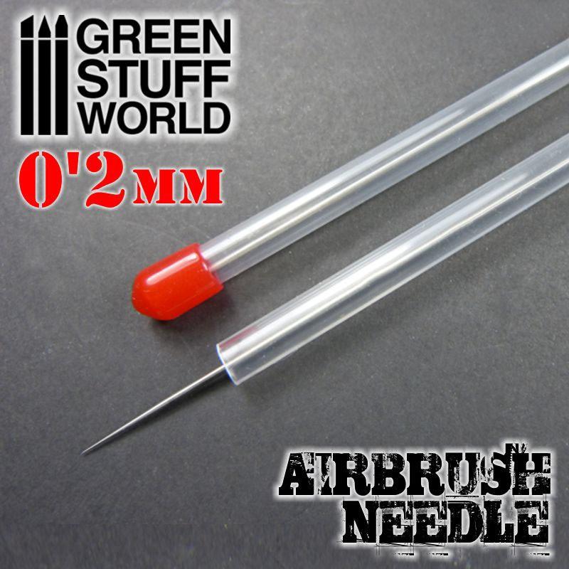 Green Stuff World Spare Airbrush Needle 0.2mm - Loaded Dice Barry Vale of Glamorgan CF64 3HD