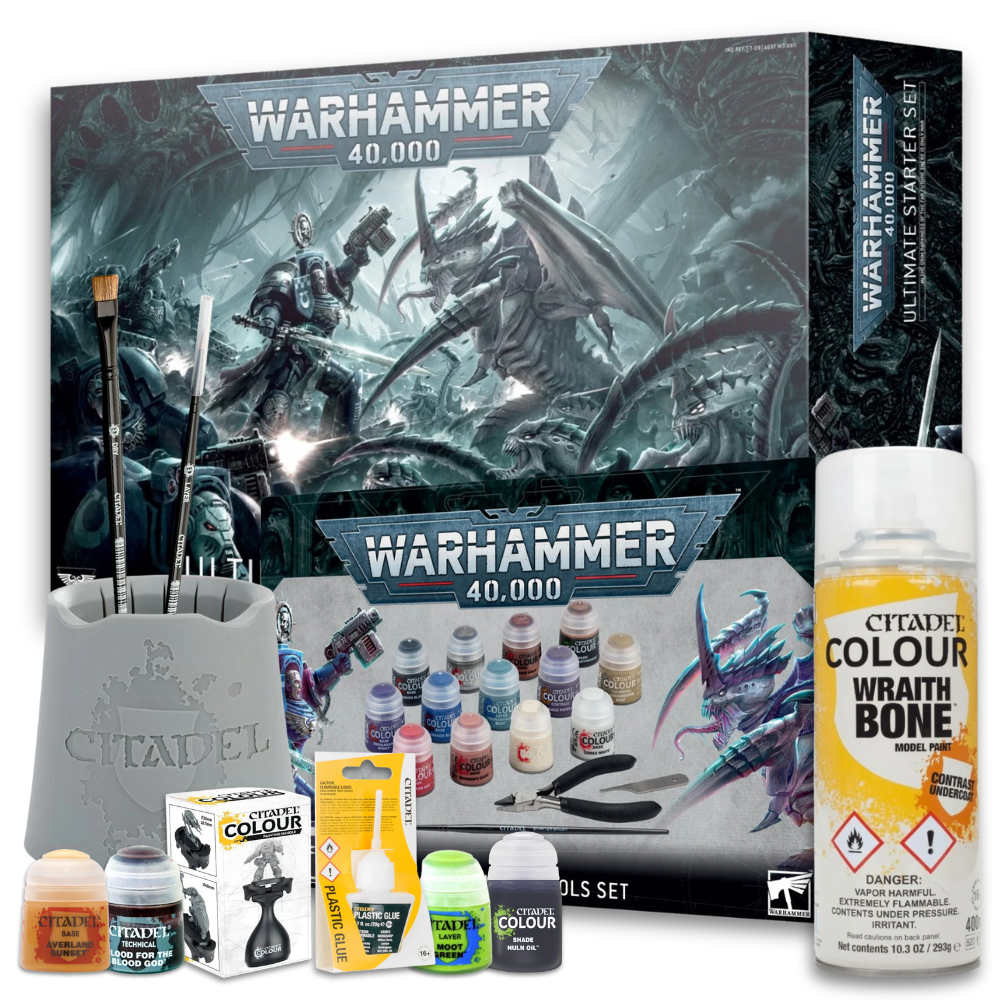 Warhammer 40,000 Ultimate Starter Hobby Bundle - Loaded Dice