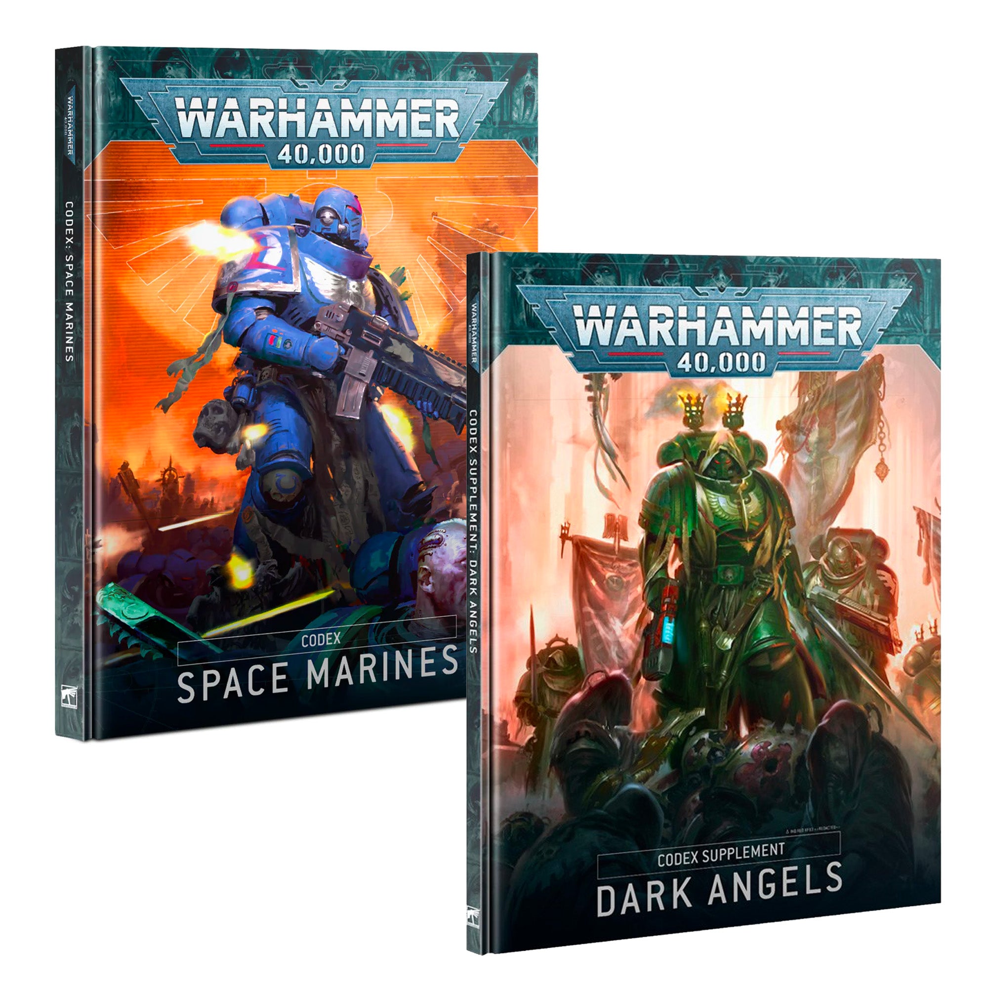 Dark Angels & Space Marines Codex Bundle (10th Editions) - Loaded Dice
