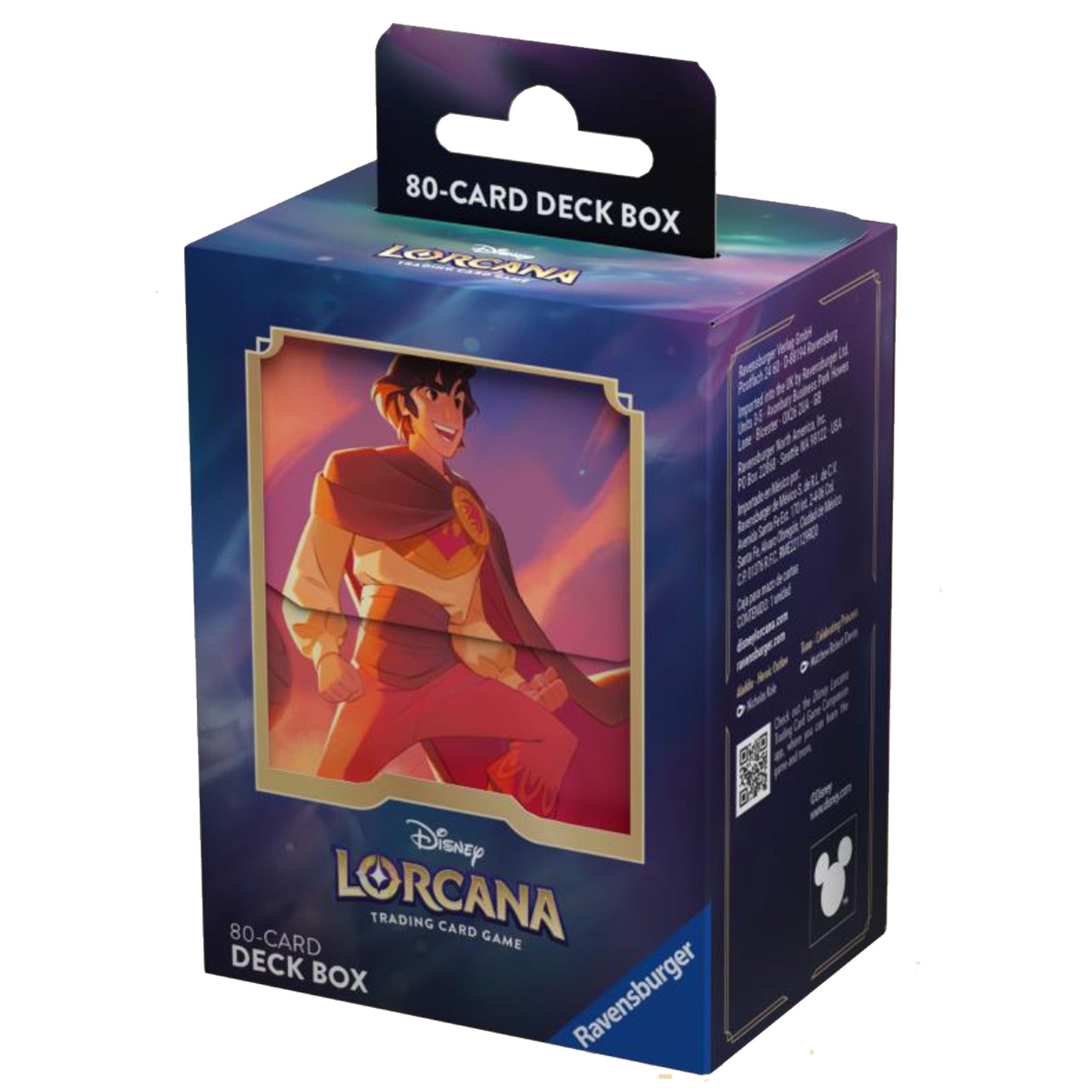 Disney Lorcana Deck Box Aladdin - Shimmering Skies Set 5 - Loaded Dice