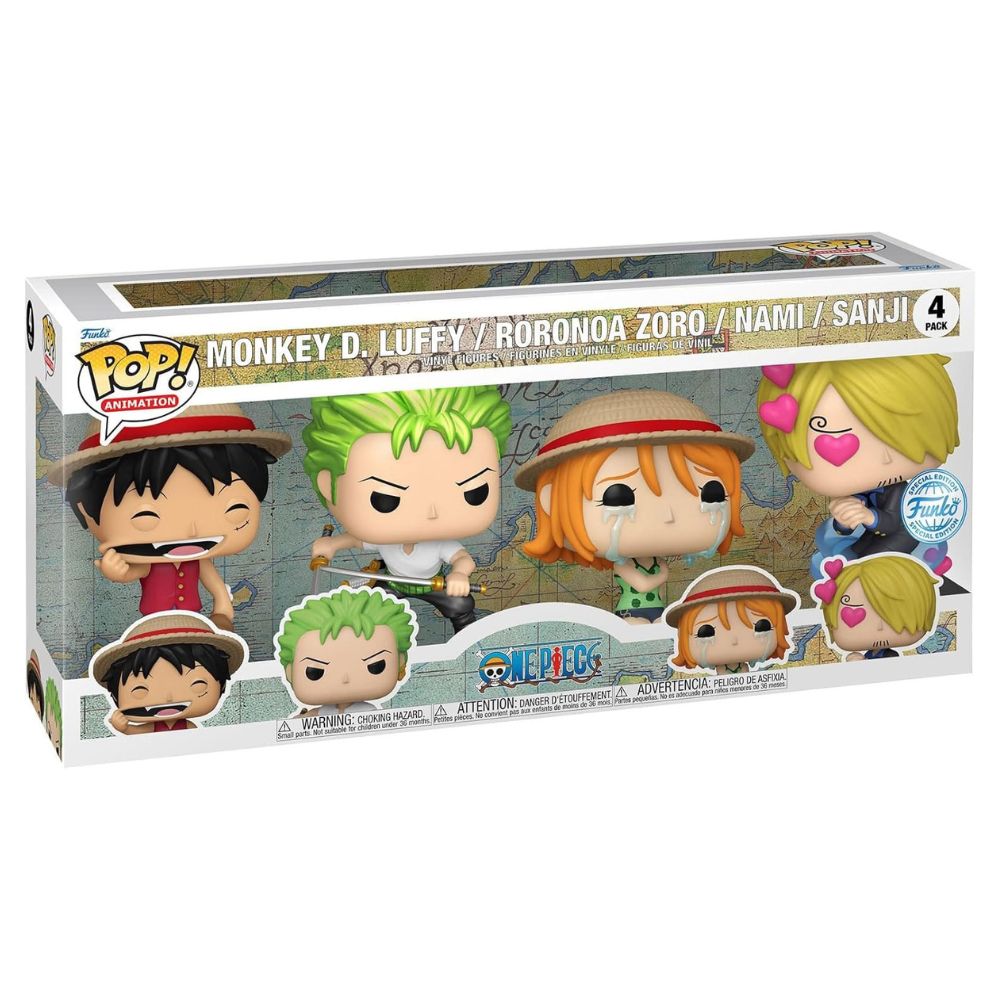 One Piece Funko POP! 4-Pack 9cm - Loaded Dice